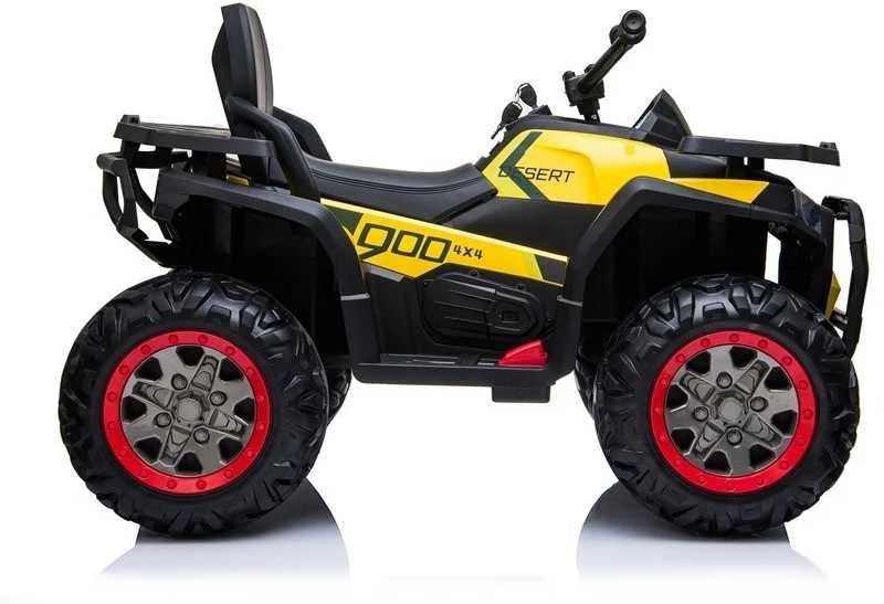 Elektrinis keturratis vaikams Quad XMX607, geltonas