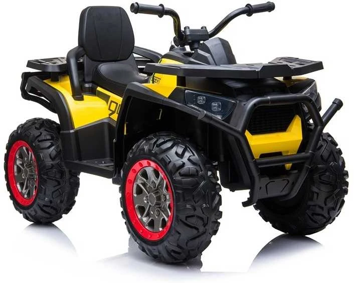 Elektrinis keturratis vaikams Quad XMX607, geltonas