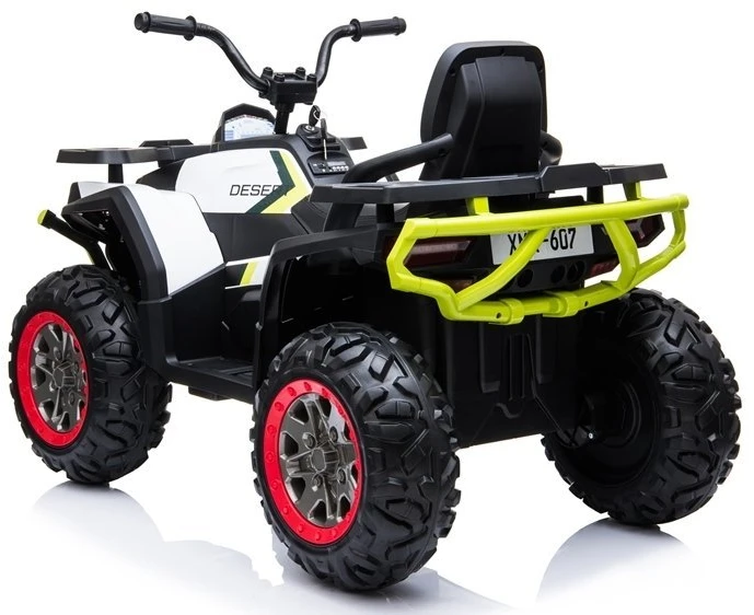 Elektrinis keturratis vaikams Quad XMX607, baltas