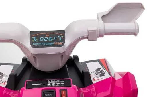 Elektrinis keturratis vaikams Quad XMX630T su priekaba, rožinis