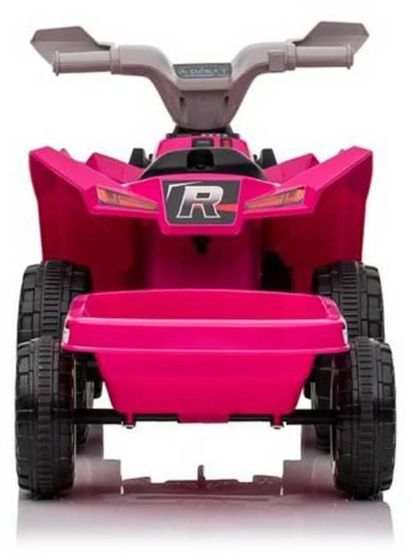 Elektrinis keturratis vaikams Quad XMX630T su priekaba, rožinis