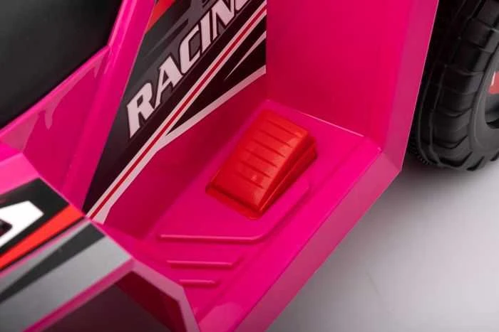 Elektrinis keturratis vaikams Quad XMX630T su priekaba, rožinis