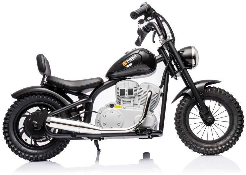 Elektrinis motociklas A9902 36V, juodas