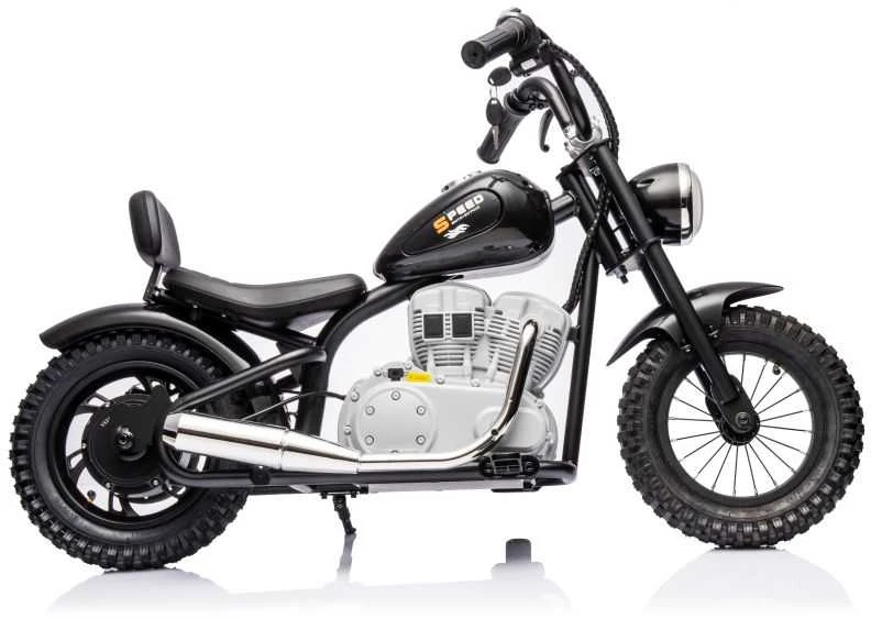 Elektrinis motociklas A9902 36V, juodas
