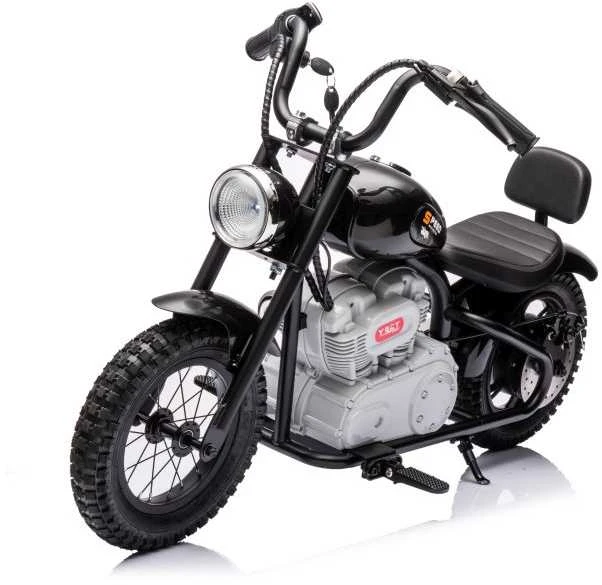 Elektrinis motociklas A9902 36V, juodas