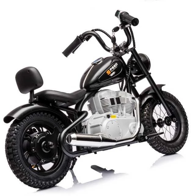 Elektrinis motociklas A9902 36V, juodas