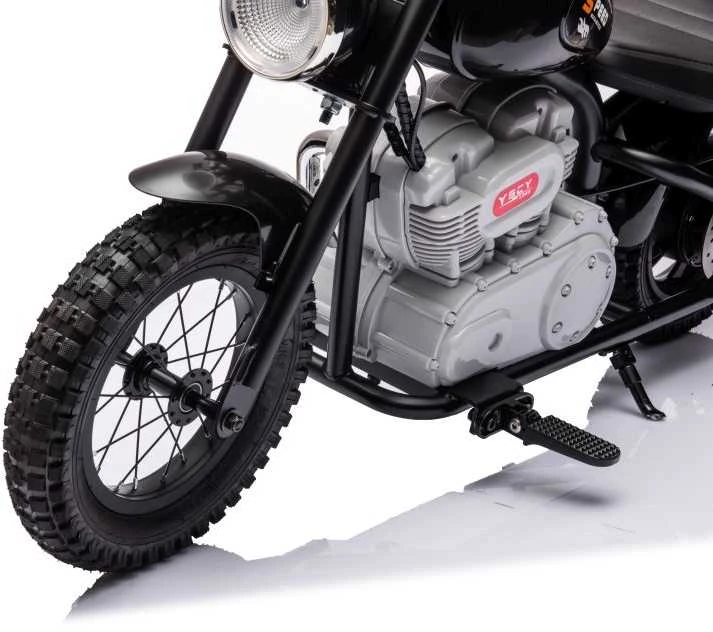 Elektrinis motociklas A9902 36V, juodas