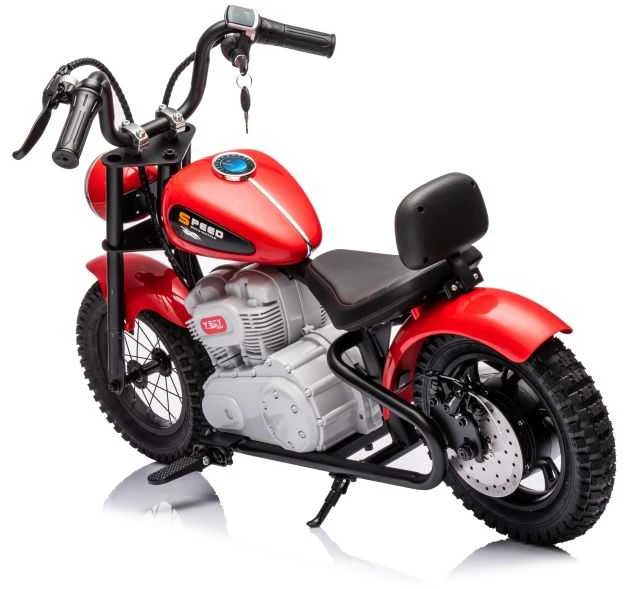 Elektrinis motociklas A9902 36V, raudonas