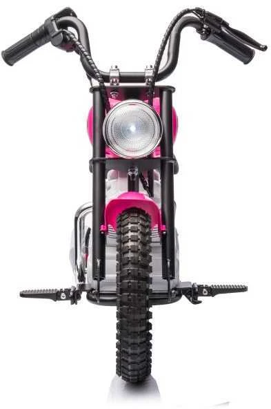 Elektrinis motociklas A9902 36V, rožinis