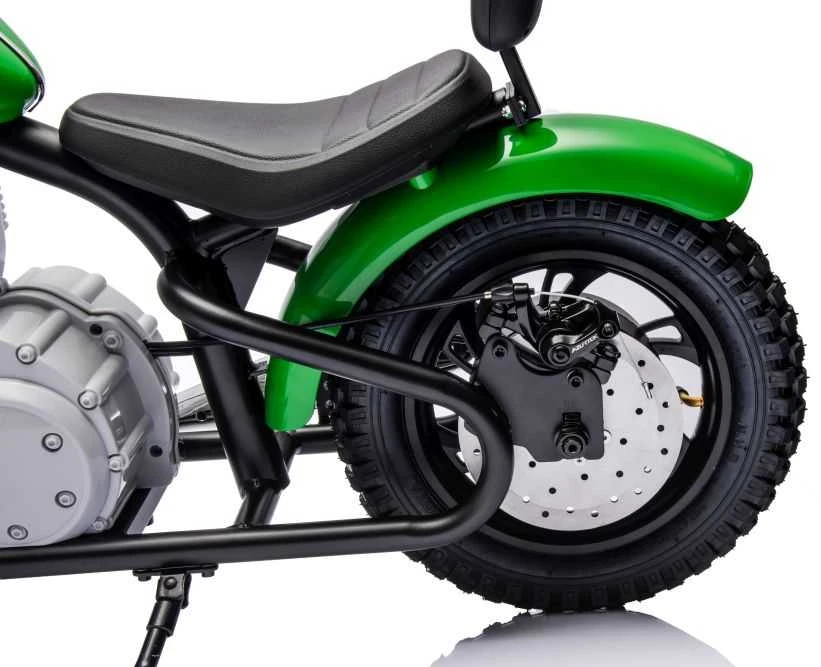 Elektrinis motociklas A9902 36V, žalias
