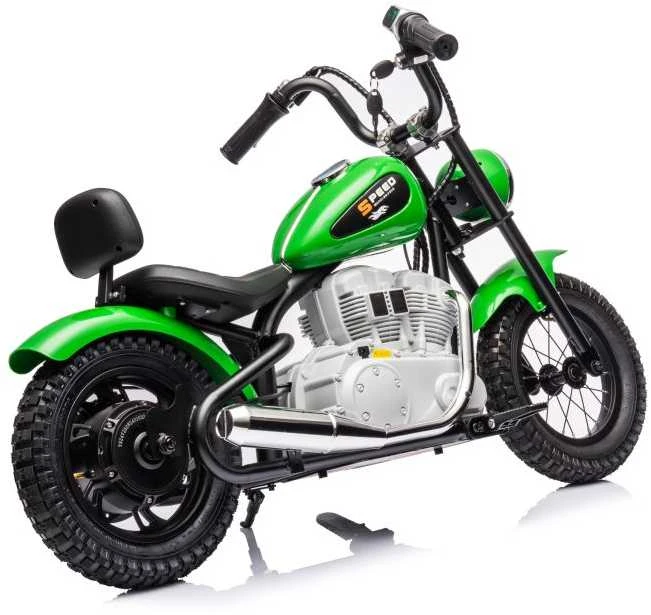 Elektrinis motociklas A9902 36V, žalias