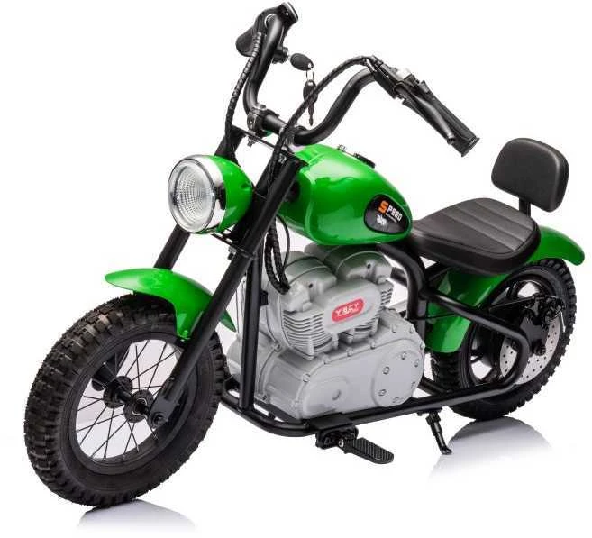 Elektrinis motociklas A9902 36V, žalias