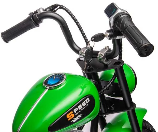 Elektrinis motociklas A9902 36V, žalias