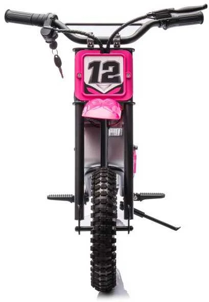 Elektrinis motociklas Cross Bike A9901 36V, rožinis