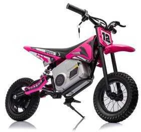Elektrinis motociklas Cross Bike A9901 36V, rožinis