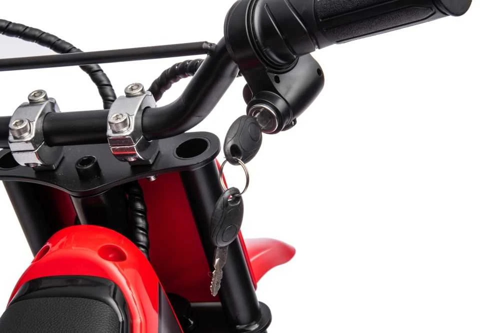 Elektrinis motociklas Cross Bike A9901 36V, raudonas