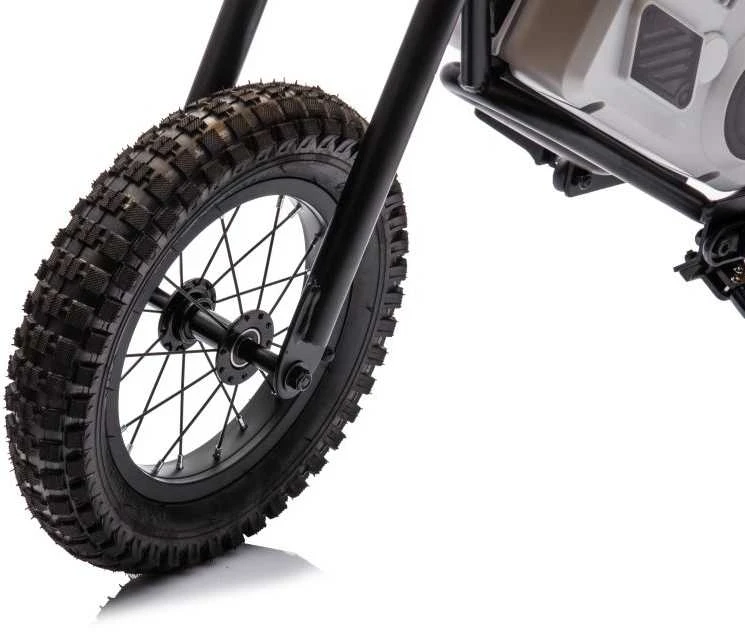 Elektrinis motociklas Cross Bike A9901 36V, geltonas
