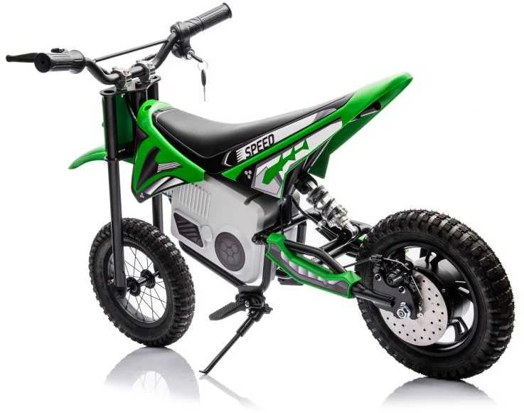 Elektrinis motociklas Cross Bike A9901 36V, žalias