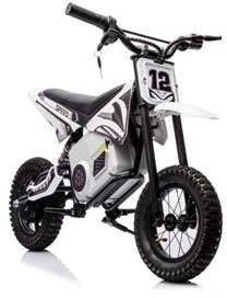 Elektrinis motociklas Cross Bike A9901 36V, baltas