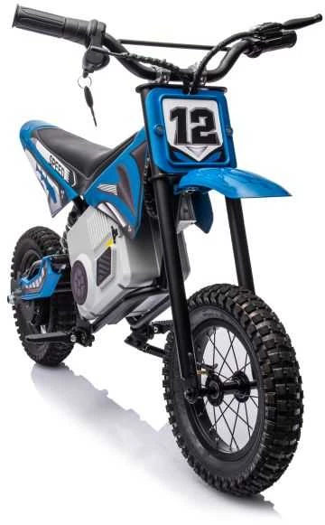 Elektrinis motociklas Cross Bike A9901 36V, mėlynas