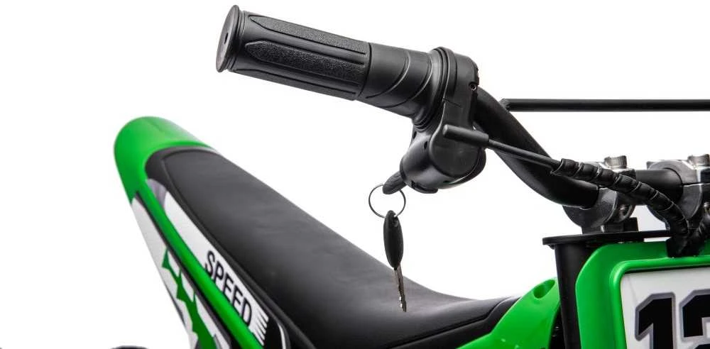 Elektrinis motociklas Cross Bike A9901 36V, žalias