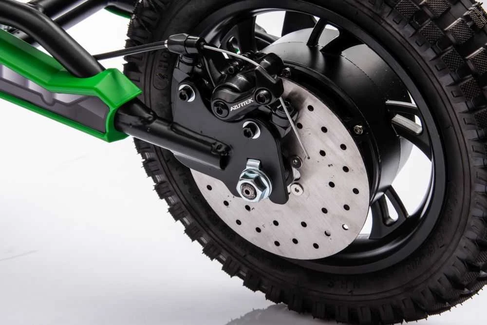 Elektrinis motociklas Cross Bike A9901 36V, žalias