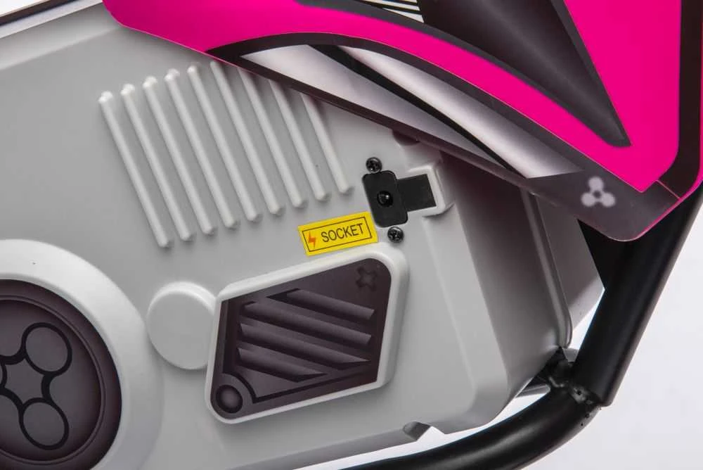 Elektrinis motociklas Cross Bike A9901 36V, rožinis