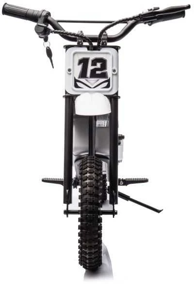Elektrinis motociklas Cross Bike A9901 36V, baltas