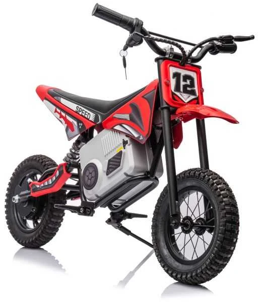Elektrinis motociklas Cross Bike A9901 36V, raudonas
