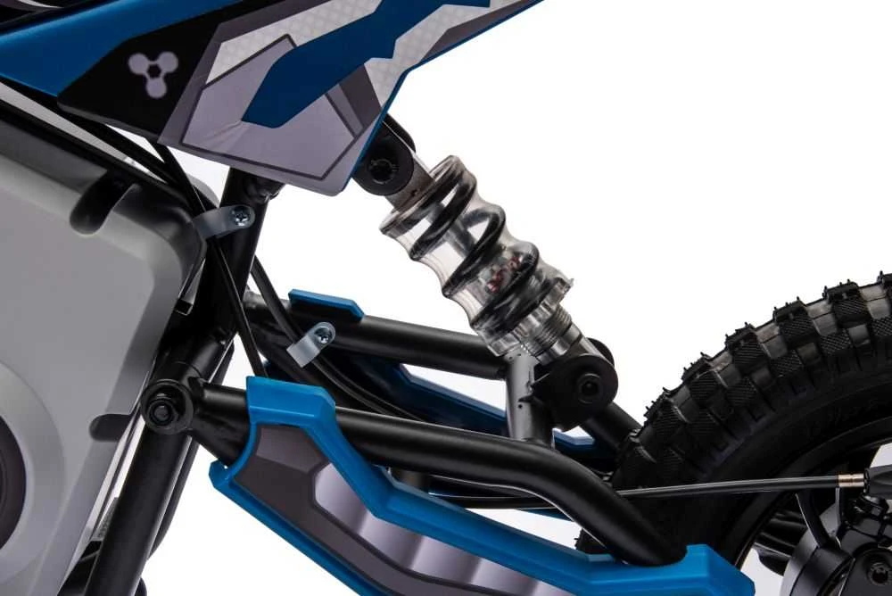Elektrinis motociklas Cross Bike A9901 36V, mėlynas
