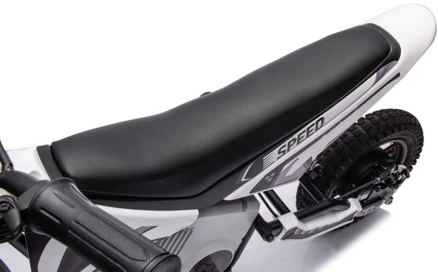 Elektrinis motociklas Cross Bike A9901 36V, baltas