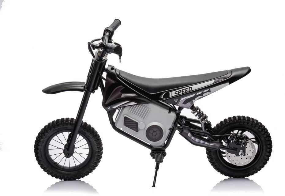 Elektrinis motociklas Cross Bike A9901 36V, juodas