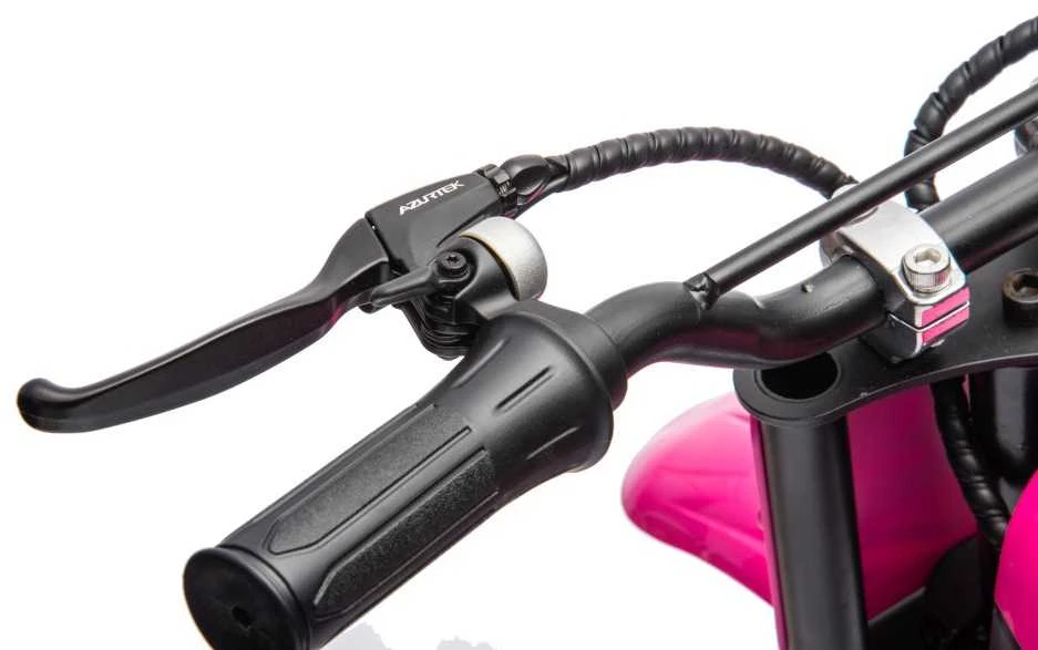 Elektrinis motociklas Cross Bike A9901 36V, rožinis