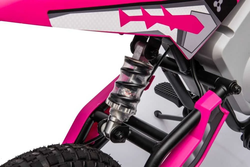 Elektrinis motociklas Cross Bike A9901 36V, rožinis