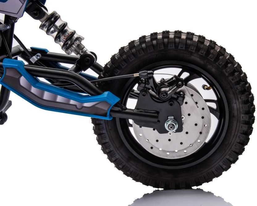 Elektrinis motociklas Cross Bike A9901 36V, mėlynas