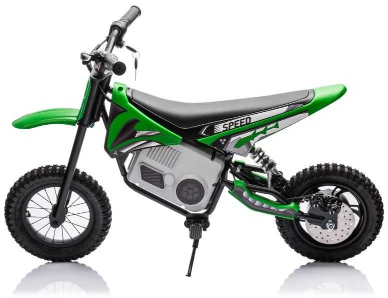 Elektrinis motociklas Cross Bike A9901 36V, žalias