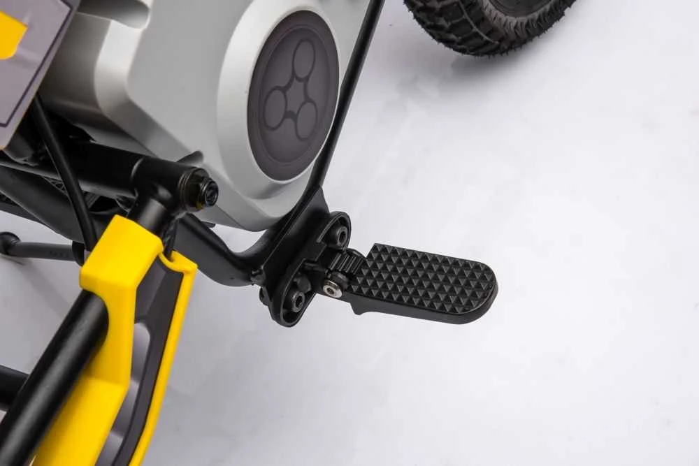 Elektrinis motociklas Cross Bike A9901 36V, geltonas