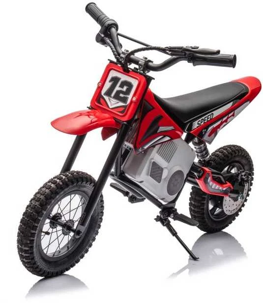 Elektrinis motociklas Cross Bike A9901 36V, raudonas