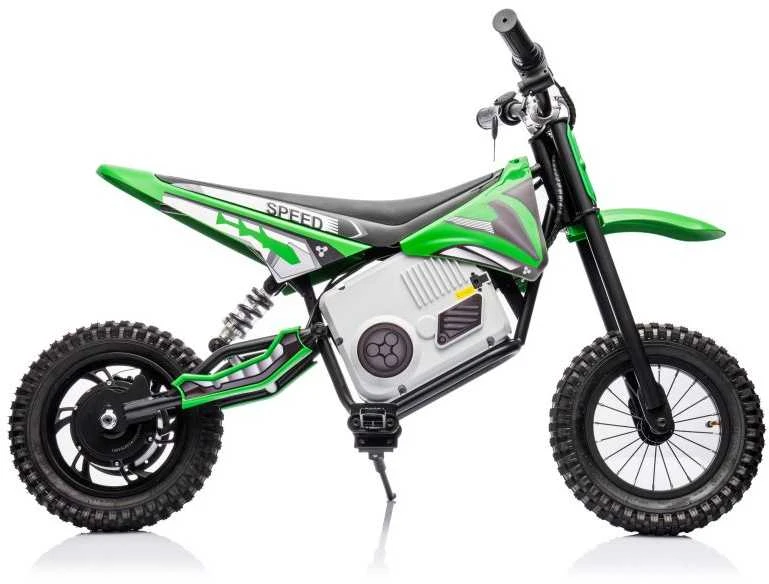 Elektrinis motociklas Cross Bike A9901 36V, žalias