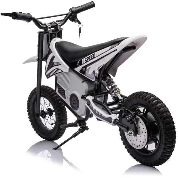 Elektrinis motociklas Cross Bike A9901 36V, baltas