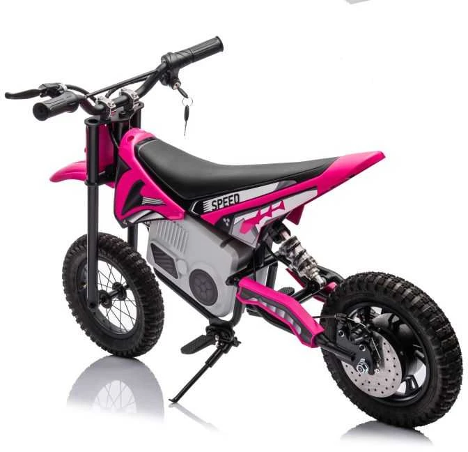Elektrinis motociklas Cross Bike A9901 36V, rožinis