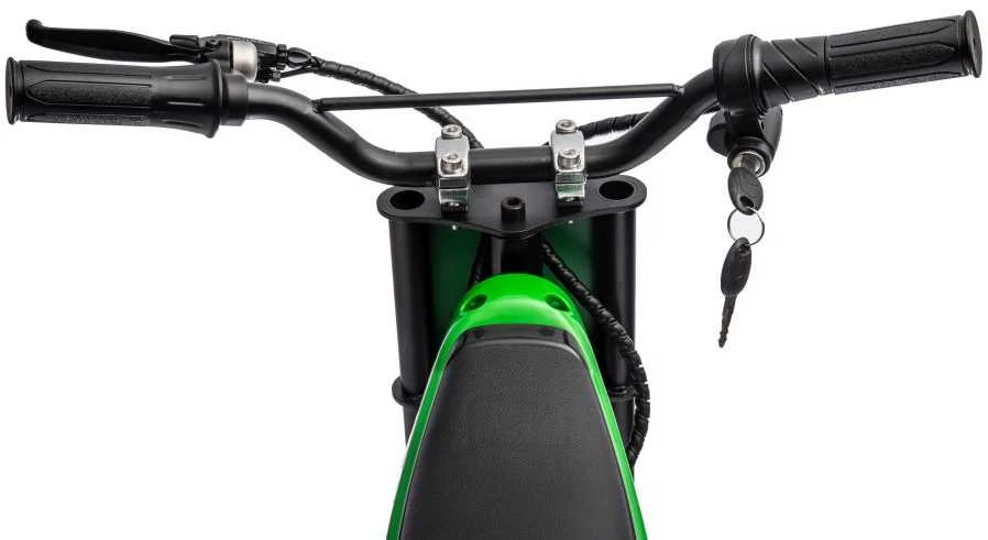 Elektrinis motociklas Cross Bike A9901 36V, žalias
