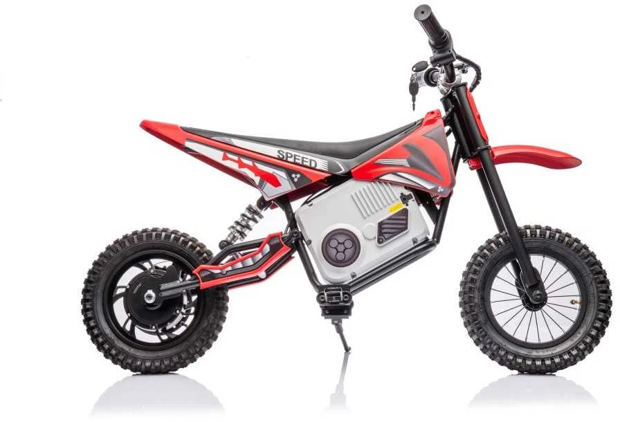 Elektrinis motociklas Cross Bike A9901 36V, raudonas