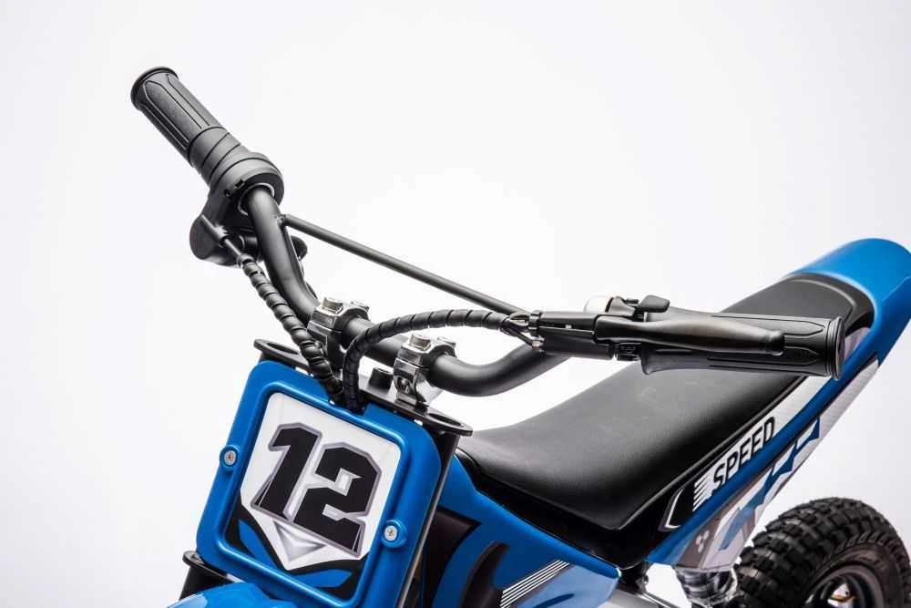 Elektrinis motociklas Cross Bike A9901 36V, mėlynas