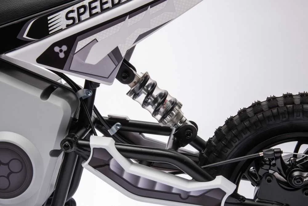 Elektrinis motociklas Cross Bike A9901 36V, baltas