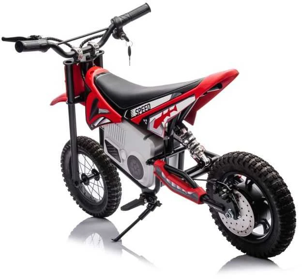 Elektrinis motociklas Cross Bike A9901 36V, raudonas