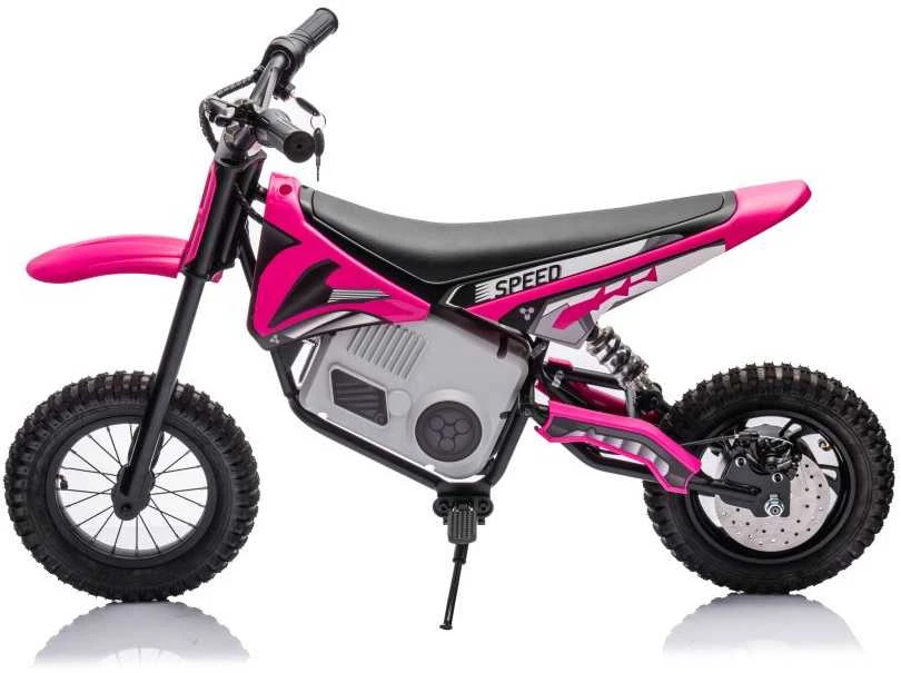 Elektrinis motociklas Cross Bike A9901 36V, rožinis