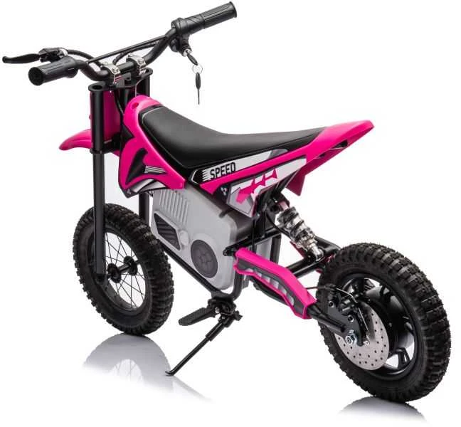 Elektrinis motociklas Cross Bike A9901 36V, rožinis