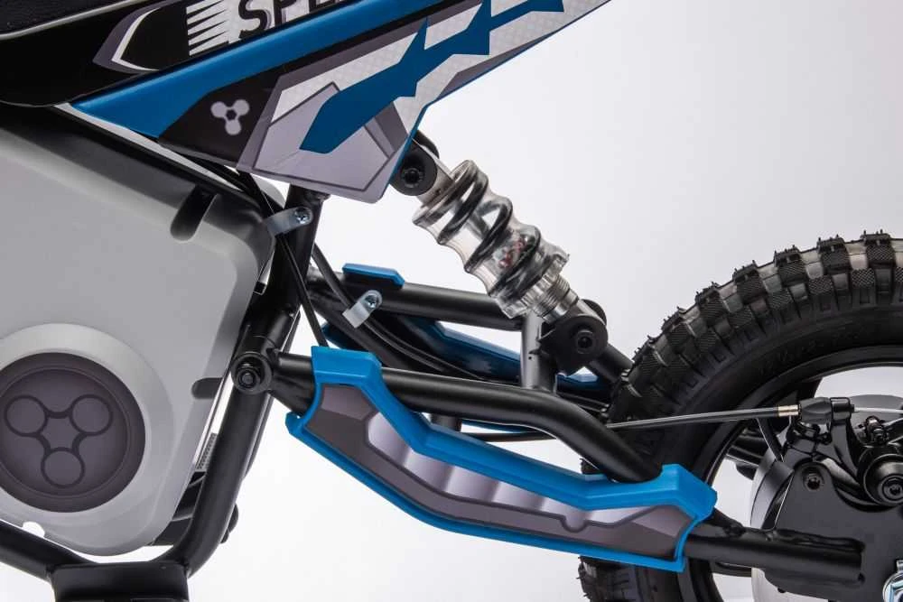 Elektrinis motociklas Cross Bike A9901 36V, mėlynas