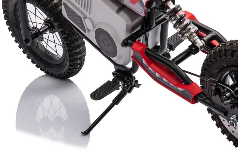 Elektrinis motociklas Cross Bike A9901 36V, raudonas